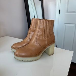 Chunky heeled bootie